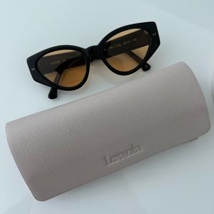 Lexxola orange Ally sunglasses